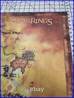 Poster 2011 Lord of the Rings Map of Middle Earth 24 x 36