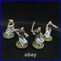 Pro Painted Warhammer Lotr Barrow wights ×4 (metal) middle earth games workshop
