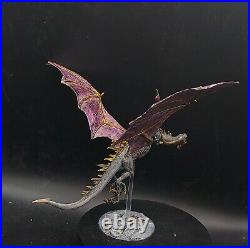 Pro painted 28mm LoTr Witch king on fell beast warhammer middle earth GW