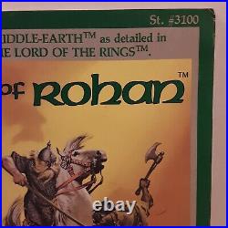 RARE Riders of Rohan Middle Earth Roll Playing #3100 ICE Vintage 1985 The Hobbit