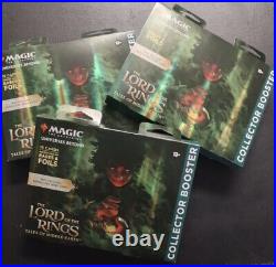 RETAIL Collector Booster Box Lord of the Rings Tales Middle Earth 3 Sealed Boxes