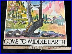 Rare 1969 LORD OF THE RINGS COME TO MIDDLE EARTH! By Barbara Remington USA