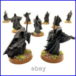 Ringwraiths 9 Painted Miniatures Nazgul Wraith Witch-king Middle-Earth