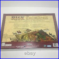 Risk The Lord Of The Rings Middle Earth Conquest Parker Brothers 2002 Sealed