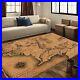 Rohan map rug, gondor map rug, middle earth map rug, the lord of the rings map