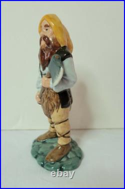 Royal Doulton Middle Earth Series GIMLI porcelain figurine c. 1980 HN2922 EXC