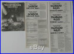 SPI VTG Wargame Middle Earth Trilogy War of the Ring, Gondor & Sauron Box Set