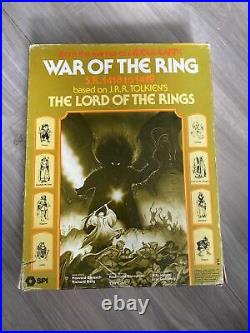 SPI Wargame Games of Middle Earth War of the Rings Counted & 99% Complete