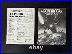 SPI Wargame Middle Earth Trilogy War of the Ring, Gondor & Sauron