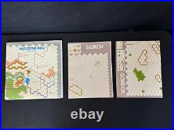 SPI Wargame Middle Earth Trilogy War of the Ring, Gondor & Sauron