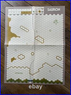 SPI Wargame Middle Earth Trilogy War of the Ring, Gondor & Sauron