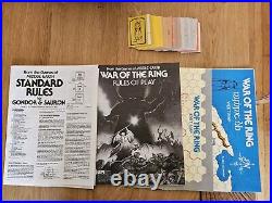 SPI Wargame Middle Earth Trilogy War of the Ring, Gondor & Sauron Complete