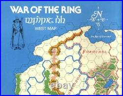 SPI Wargame Middle Earth Trilogy War of the Ring, Gondor & Sauron VG