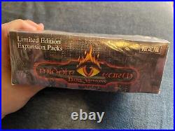 Sealed Middle Earth CCG 1998 Japanese Dark Minions Booster Box (36 packs)