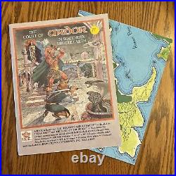 THE COURT OF ARDOR IN SOUTHERN MIDDLE EARTH WithMAP! 1983 MERP LOTR RPG COMPLETE