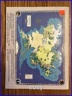 THE COURT OF ARDOR IN SOUTHERN MIDDLE EARTH WithMAP! 1983 MERP LOTR RPG COMPLETE