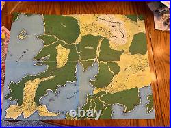 THE COURT OF ARDOR IN SOUTHERN MIDDLE EARTH WithMAP! 1983 MERP LOTR RPG COMPLETE