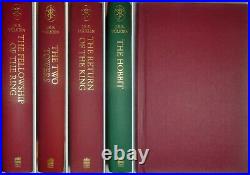 THE HOBBIT& THE LORD OF THE RINGS illus by Alan Lee 4 Volume Set Hardcovers