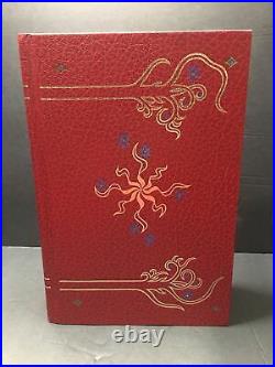 THE LORD OF THE RINGS Collectors Edition J. R. R. Tolkien Leather & Slipcase 1987