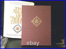 The Atlas of Middle Earth Book First Edition Rare 1981 Lord Of The Rings