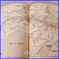 The Atlas of Middle-Earth / Karen Wynn Fonstad / Hardcover Lord of the Rings