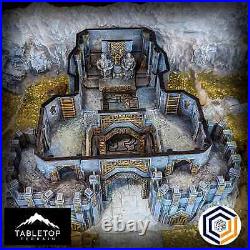 The Great Hall Kingdom of Durak Deep Fantasy LOTR Middle Earth Compatible