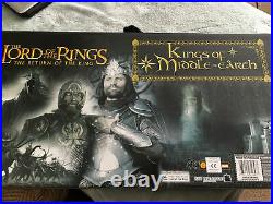 The Lord Of The Rings Action Figures Kings Of Middle Earth Set By Toy Biz