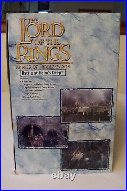 The Lord Of The Rings Armies Of Middle-earth Battle At Helm's Deep-brand New