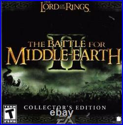 The Lord Of The Rings Battle For Middle-Earth 2 Collector's PC DVD & Manual game