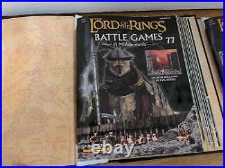 The Lord Of The Rings Battle Games In Middle Earth Complete 1-91 Magazine Bundle