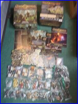 The Lord Of The Rings Journeys In Middle Earth Plus 3 Expansions In Box