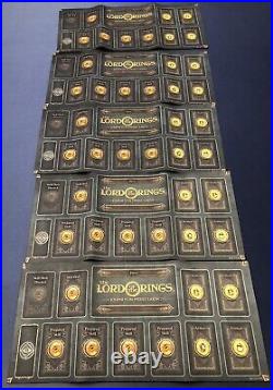 The Lord Of The Rings Journeys in Middle-Earth 5 Player Mats Pristine RARE JIME