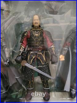 The Lord Of The Rings Kings Of Middle Earth 6 Action Figures Gift Pack Toy Biz