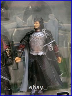 The Lord Of The Rings Kings Of Middle Earth 6 Action Figures Gift Pack Toy Biz