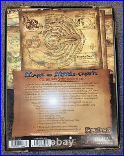 The Lord Of The Rings RPG Maps Of Middle Earth Cities And Strongholds Decipher