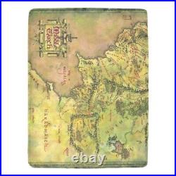 The Lord Of the Rings Map Middle-Earth Fleece Blanket 60x80, 70x80 (China)