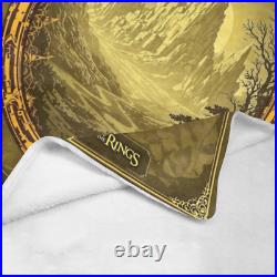 The Lord Of the Rings Map Middle-Earth Fleece Blanket 60x80, 70x80 (China)