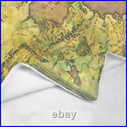 The Lord Of the Rings Map Middle-Earth Fleece Blanket 60x80, 70x80 (China)