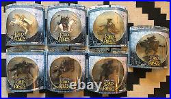 The Lord of The Rings Armies Of Middle-Earth Battle Scale Figure lot of 7 NIB