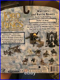 The Lord of The Rings Armies Of Middle-Earth Battle Scale Figure lot of 7 NIB