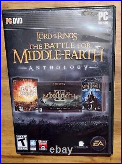 The Lord of The Rings Battle For Middle Earth Anthology PC Games Complete