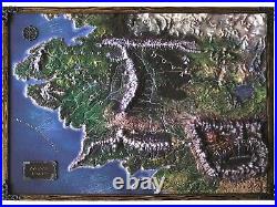 The Lord of the Rings 3D Map A Middle-earth Masterpiece by J. R. R. Tolkien