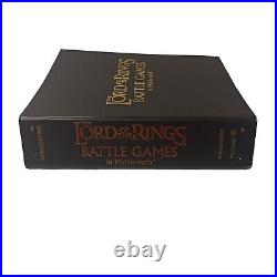 The Lord of the Rings Battle Game In Middle Earth Book Bundle Lot Games Workshop