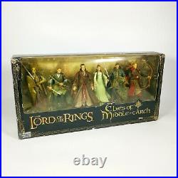 The Lord of the Rings Elves of Middle Earth 7 Figure Deluxe Set ToyBiz 2005