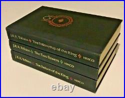 The Lord of the Rings by J. R. R. Tolkien Revised Edition Hardcover Set 3 Volumes