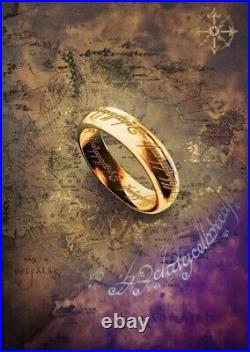 The One Ring Limited Edition Displate Lord Of The Rings Middle-earth x/2000