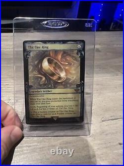 The One Ring, Showcase Scrolls Foil, Lord of the Rings, Magic MTG