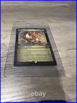 The One Ring, Showcase Scrolls Foil, Lord of the Rings, Magic MTG