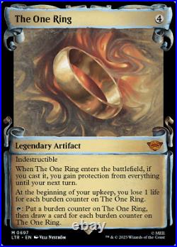 The One Ring The Lord of the Rings Tales of Middle-Earth Showcase Scrolls MTG