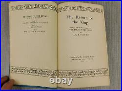 The Return Of The King J. R. R. Tolkien First American Edition Collectable Book